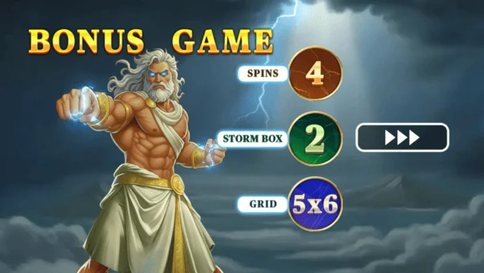 Pots of Power: Zeus – išplėstas 5x6 tinklelis Hold & Win su Lightning Frames